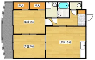 カルチェGPの間取り