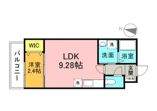 ESPERANZA江波の間取り