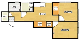 小中ビルの間取り