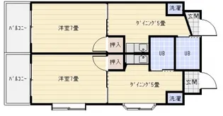 パティシェールヨシカワ【307号室】の間取り