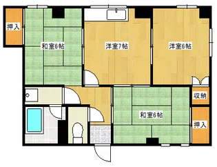 斎藤ビル【3階】の間取り
