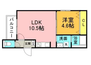 フォレスト青崎の間取り