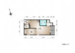 REGALEST江波東【1階】の間取り