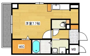 アブニール【2階】の間取り