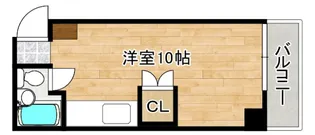 FORWEST宇品【1階】の間取り