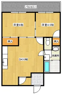 第3松本マンション【3階】の間取り