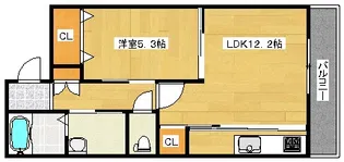 シャーメゾン東雲【3階】の間取り