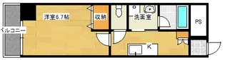 PABLO観音本町2の間取り