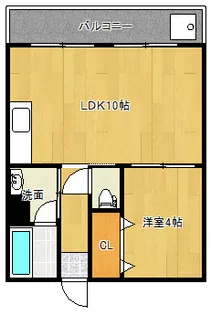 和興ビル【301号室】の間取り