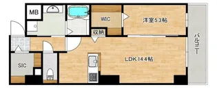 橋本町柴崎ビル【10階】の間取り
