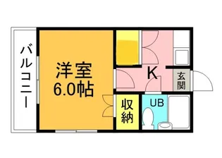 BAUHAUS千田町2の間取り