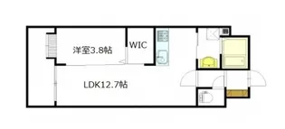 VITA西原【3階】の間取り