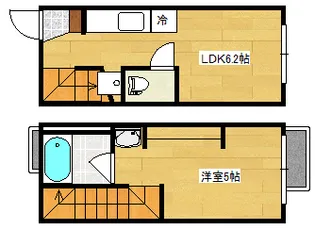 87Gラポール本浦【1階】の間取り