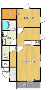 THESILKの間取り