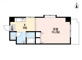 フレーバー【5階】の間取り