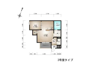 REGALEST長束西の間取り
