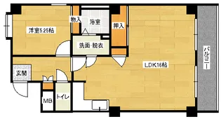 ビラシャレルの間取り