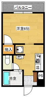 ベルメゾン新見の間取り