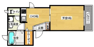 ブルック翠【2階】の間取り