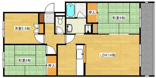 第2マルヒロハイツ【3階】の間取り