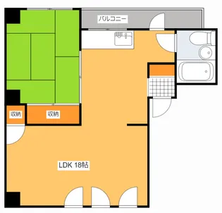 大田ビル【4階】の間取り