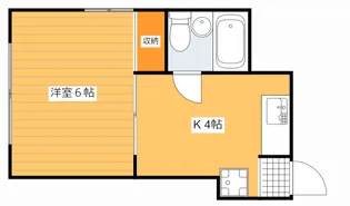 竹本ビル【304号室】の間取り