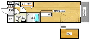 S-FORT鶴見町【4階】の間取り