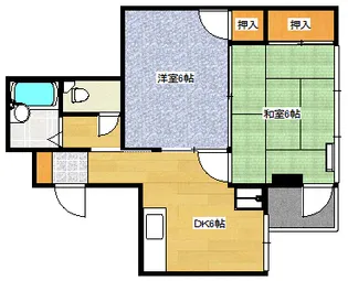 湯木ビル【301号室】の間取り
