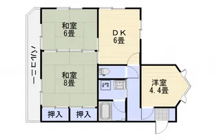 妙マンションの間取り