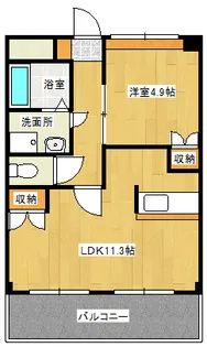 ディアベルジュ【2階】の間取り