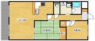 ウィステリア庚午の間取り