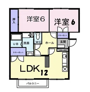 ドゥエリングTの間取り