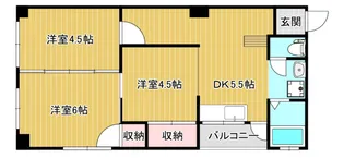 大田ビル【401号室】の間取り