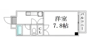 ドミールウエスト【3階】の間取り