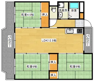 フォレストの間取り