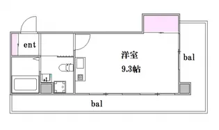 KENSEI7【3階】の間取り