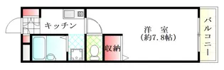 AXIS-WILL古市.STA【3階】の間取り