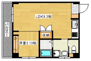 第三屋敷ビルの間取り