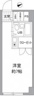 クレールコート【4階】の間取り