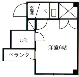 曙藤村ビル【3階】の間取り