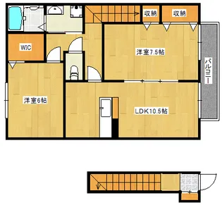 ビューテラスの間取り