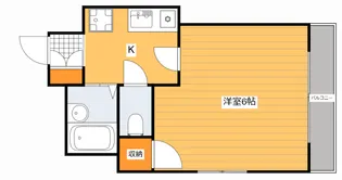 シャテロ住吉の間取り