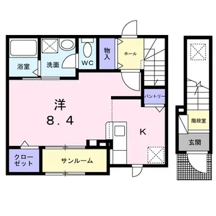 フェアレジデンスの間取り