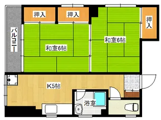 西村ビルの間取り