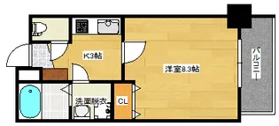 デルタ幟町【10階】の間取り