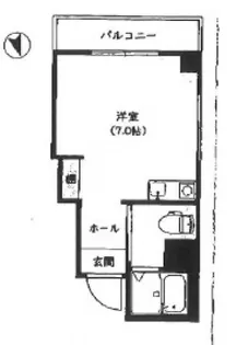 ジョイフル住吉【4階】の間取り