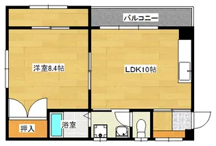 ボストンビル【2階】の間取り