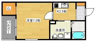 REVE上安【2階】の間取り