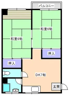 上竹ビル【4階】の間取り