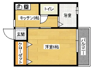 セジュールUの間取り